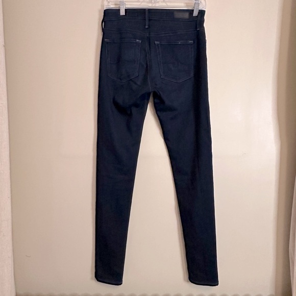 AG Adriano Goldschmied Farrah Indigo High-Rise Ankle Skinny Jeans Womens Size 27 - Picture 2 of 10